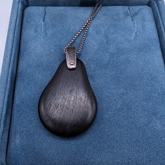 Handmade Wooden Necklace - Picture 4 of 5